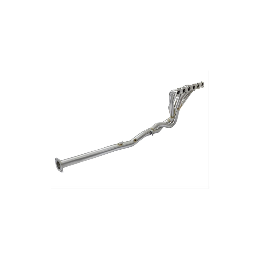 aFe 48-36108-YN Header & Connection Pipe Combo Nissan Patrol (Y61) 01-16 L6-4.8L | ML Performance US Car Parts