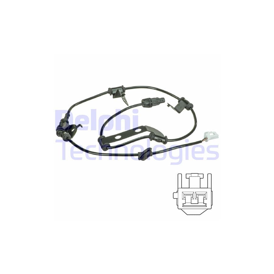 Delphi Ss20537 Abs Sensor