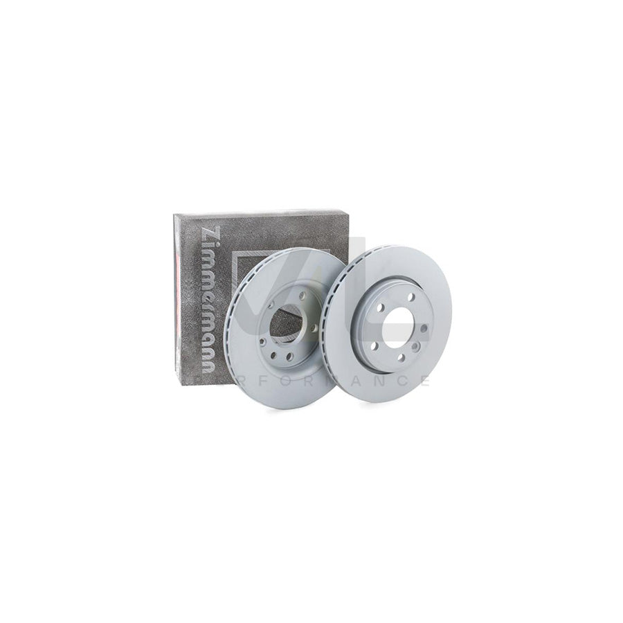 ZIMMERMANN COAT Z 600.3232.20 Brake Disc Externally Vented, Coated, High-carbon - 1 piece