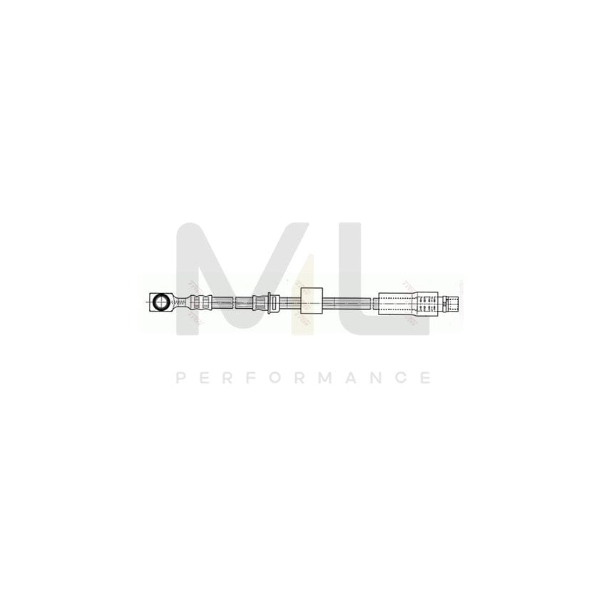 TRW PHD565 Brake Hose 445mm, M10x1 | ML Performance Car Parts