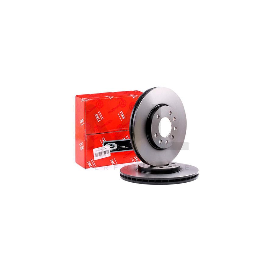 TRW DF4048 Brake Disc Vented, Painted, High-carbon | ML Performance Car Parts