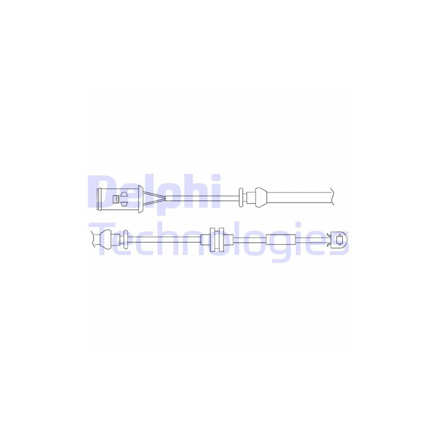 Delphi Lz0176 Warning Contact Set, Brake Pad Wear