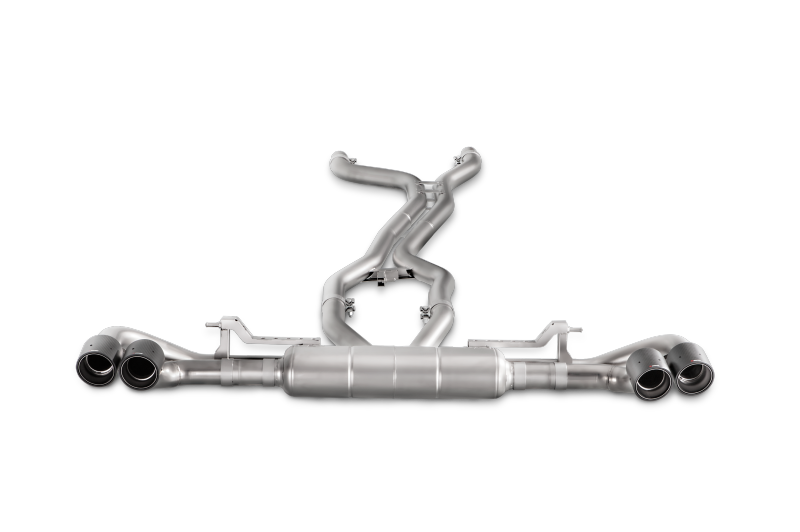 Akrapovic Akrapovic 15-17 Porsche Cayenne GTS (958 FL) Evolution Link Pipe Set (Titanium)