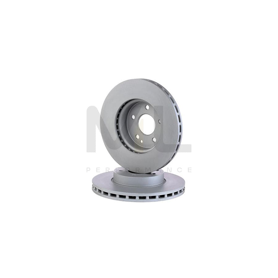 ATE 24.0128-0145.1 Brake Disc Vented, Coated, Alloyed / High-carbon, with bolts/screws - 1 piece