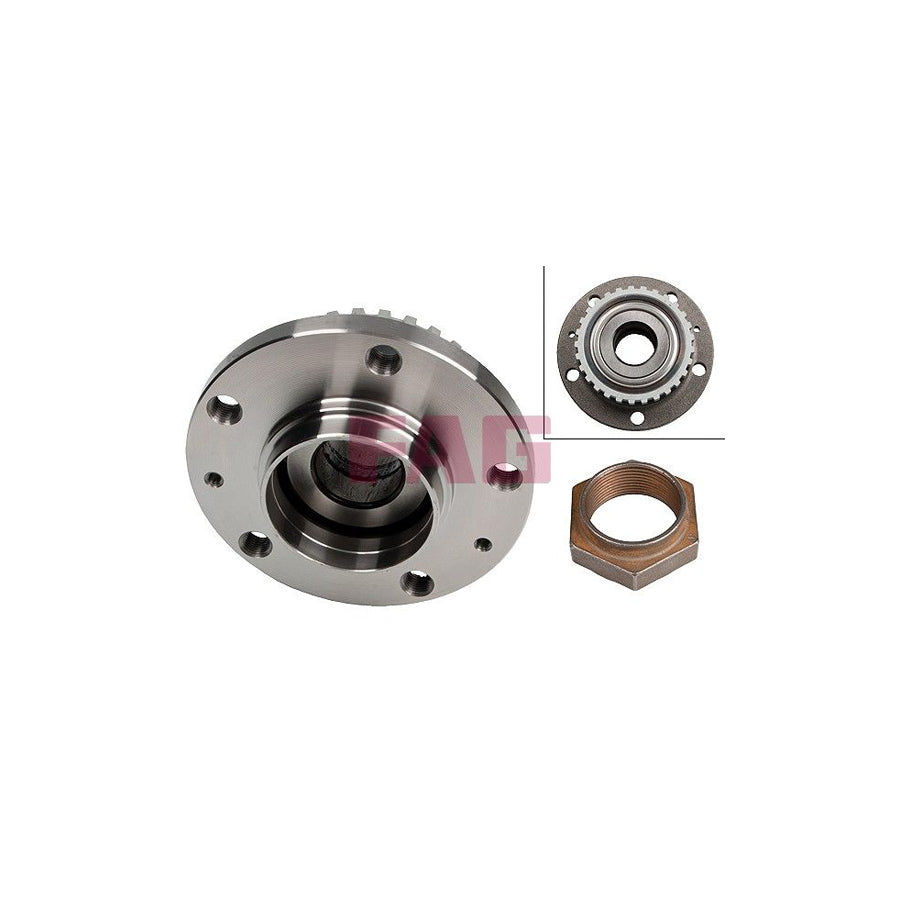 FAG 713 6505 10 Wheel Bearing Kit For Peugeot 605 Saloon