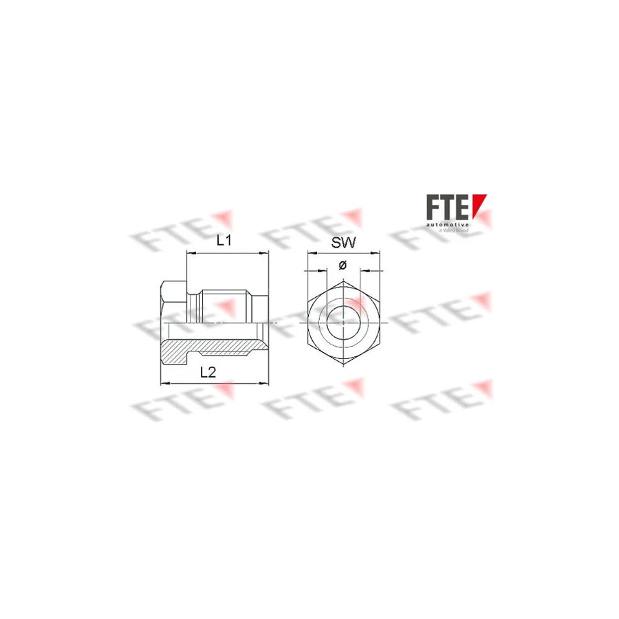 FTE A0010.2 Union Bolt