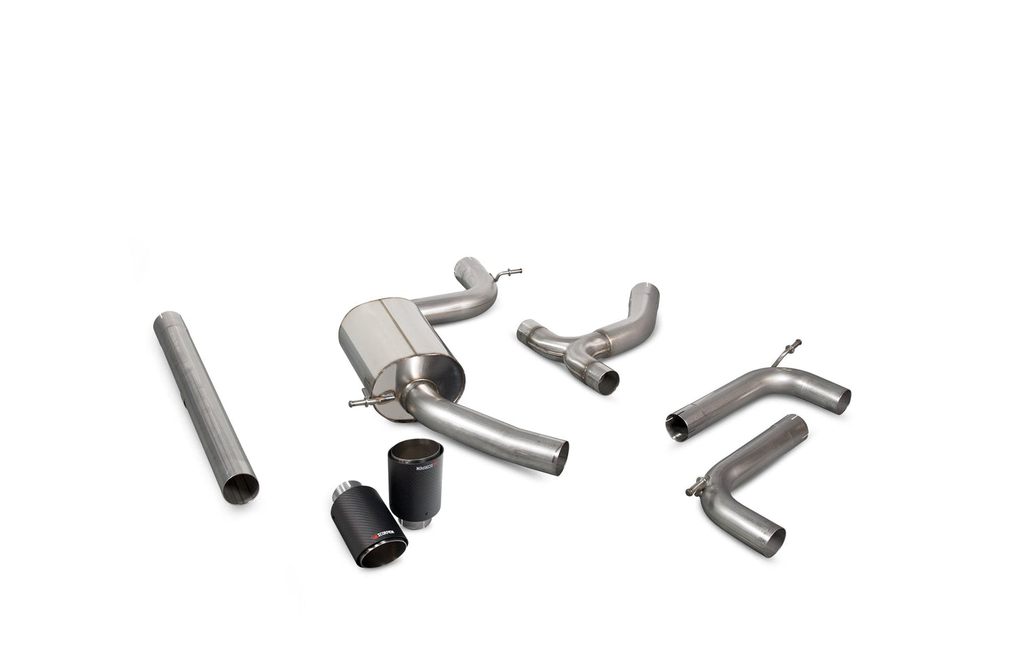 Scorpion SVWS056CF VW Golf Mk7.5 Gti Non-Resonated Cat-Back System | ML Performance US US
