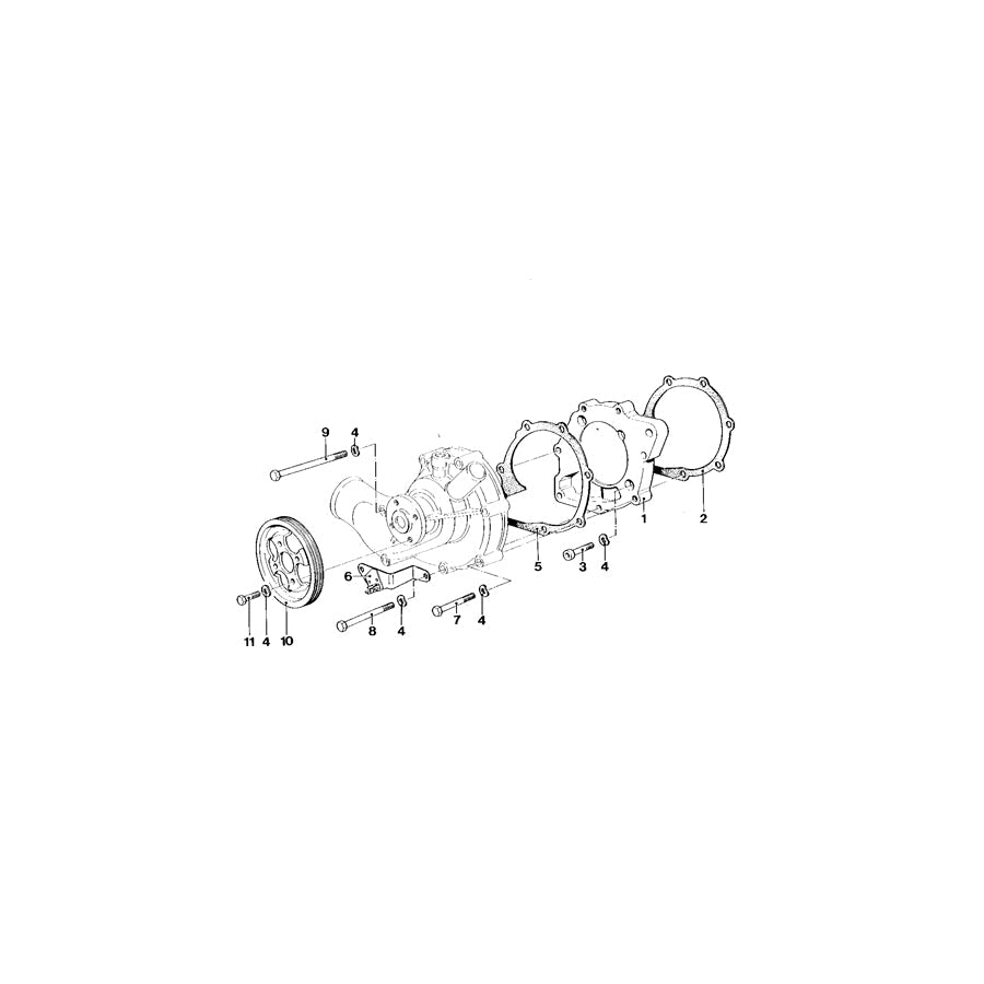 Genuine BMW 11511401537 E26 Gasket Asbestos Free (Inc. M1) | ML Performance US Car Parts