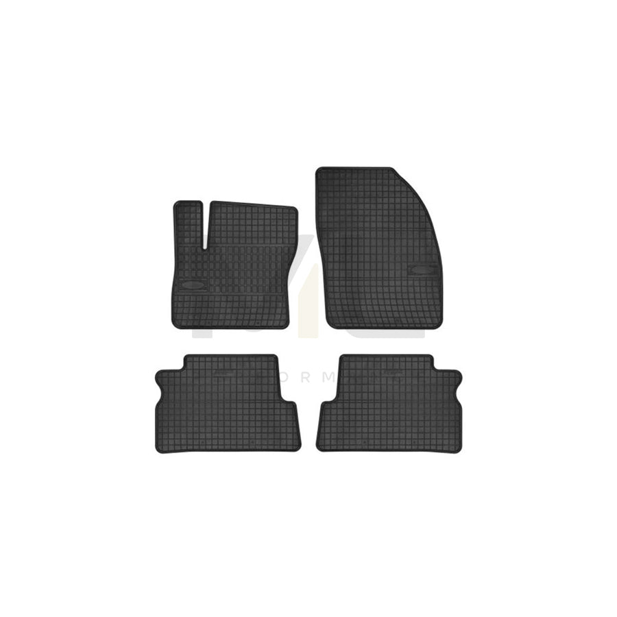 FROGUM Tailored 0305 Floor mat set for FORD C-Max (DM2) Elastomer, Front and Rear, Quantity: 4, Black, (LHD)