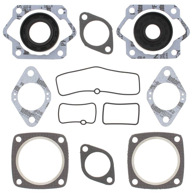 Vertex Pistons Vertex Gaskets 72-74 Ski-Doo Elite / Alpine Complete Gasket Kit w/ Oil Seals