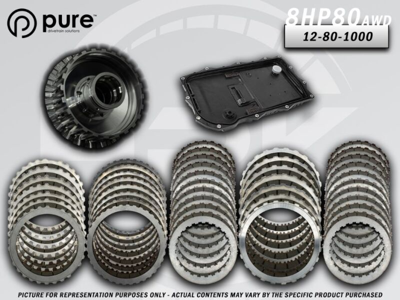 Pure Drivetrain Solutions Pure Drivetrain 8HP80 High Performance Transmission Hard Parts Kit - AWD - Stage 1