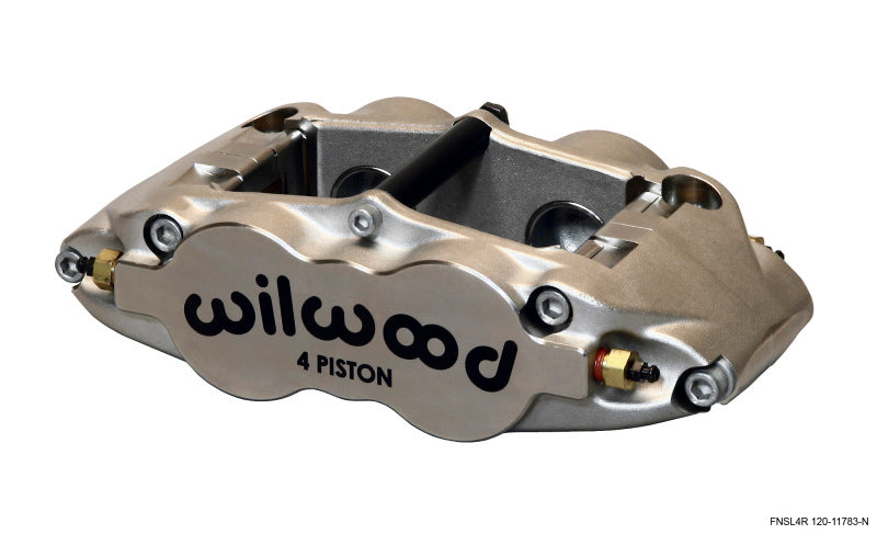 Wilwood Caliper-Narrow Superlite 4R - Nickel 1.25/1.25in Pistons 1.10in Disc