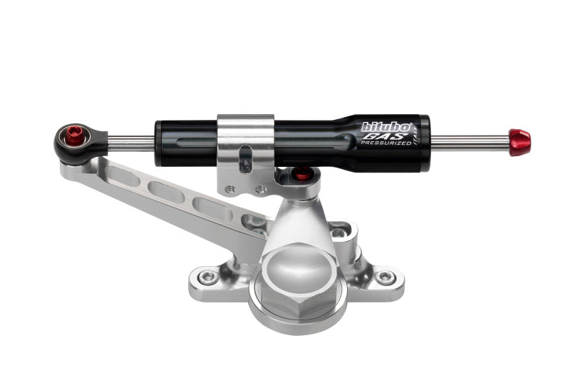 Bitubo Suspension Bitubo KITT Steering Damper Kit For Over Tank Mounting With Black Shock Absorber