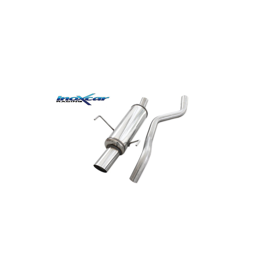 InoXcar FIPN.09.90RA Fiat Punto (188) Stainless Steel Rear Exhaust
