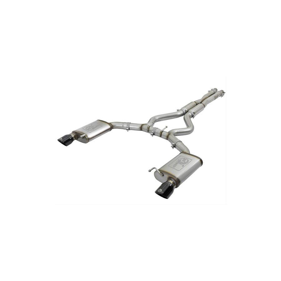 aFe 49-33087-B Cat-Back Exhaust System Ford Mustang 15-17 V8-5.0L/V6-3.7L | ML Performance US Car Parts