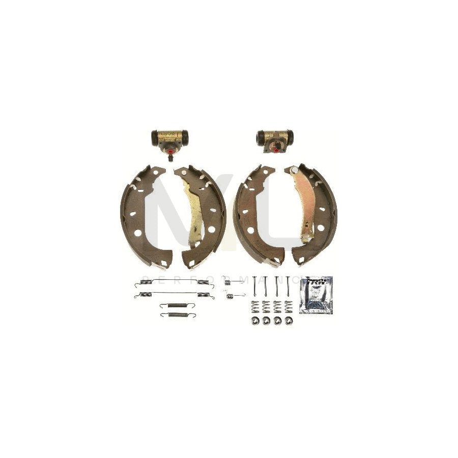 TRW Brake Kit BK1731 Brake Shoe Set with wheel brake cylinder | ML Performance Car Parts