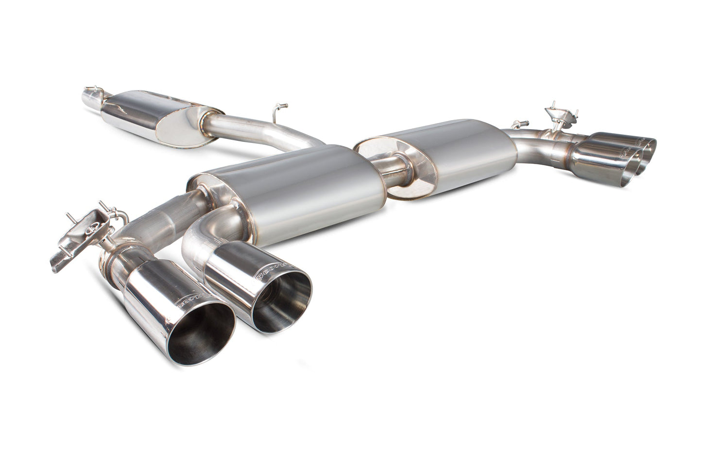 Scorpion SAU090 Audi SQ2 Resonated Gpf-Back System With Electronic Valves | ML Performance US US