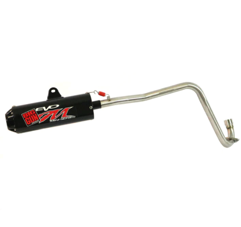 Big Gun 07-16 Polaris Outlaw 90 Evo M Series Black Out Full System Exhaust