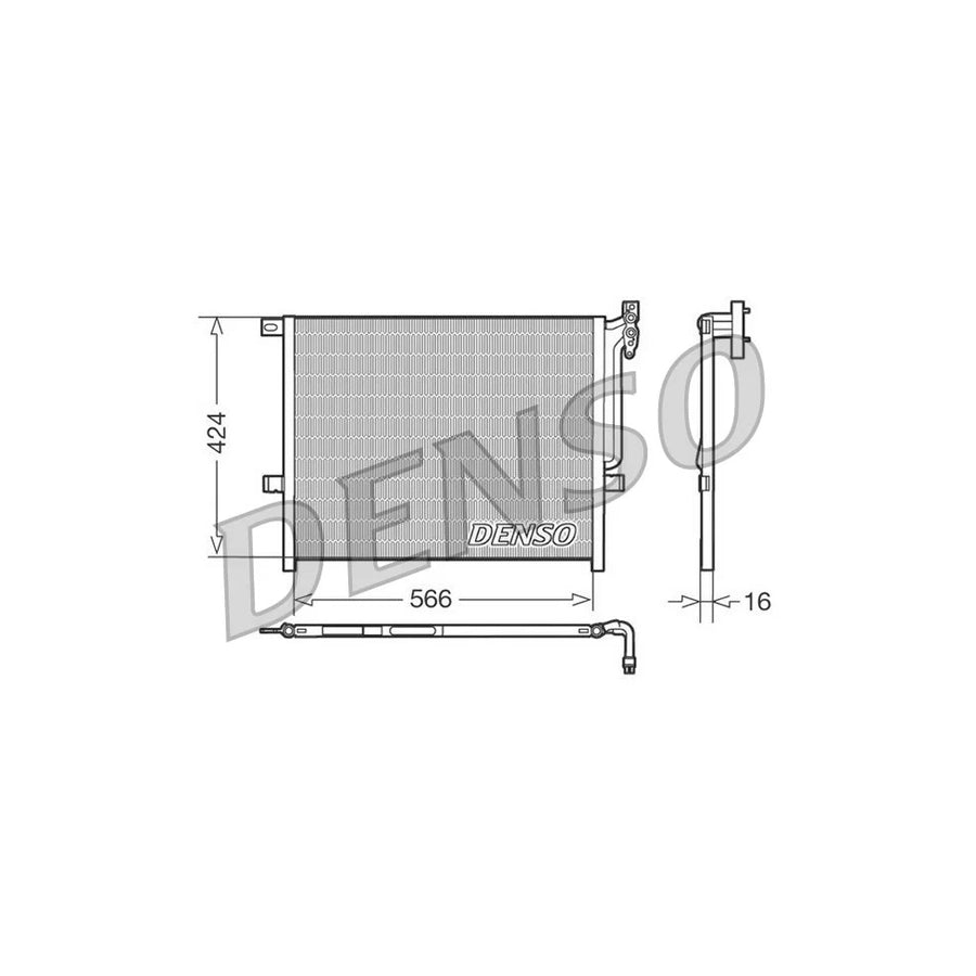 DENSO DCN05004 Air Conditioning Condenser