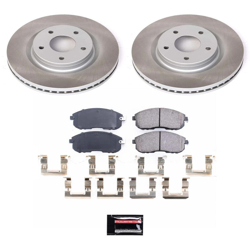 PowerStop Power Stop 17-18 Nissan Sentra Front Semi-Coated Rotor Kit