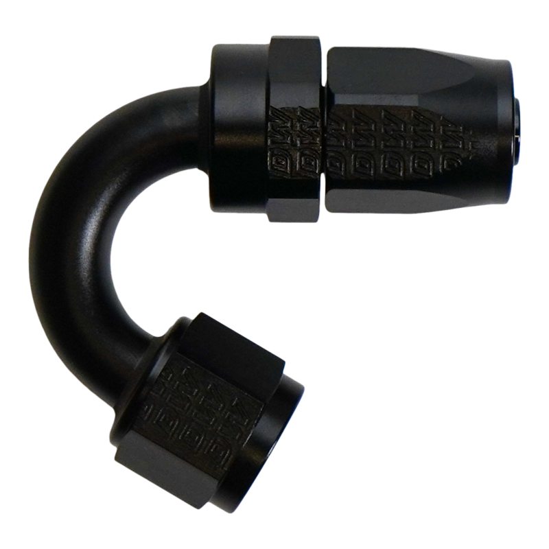 DeatschWerks 8AN Female Flare Swivel 150-degree Hose End CPE