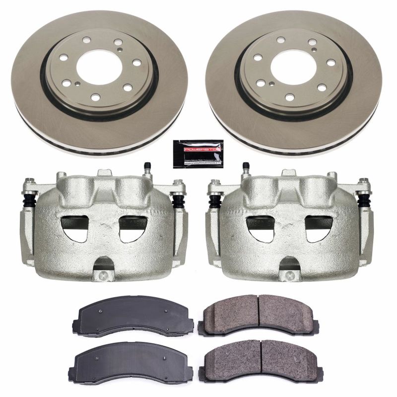 PowerStop Power Stop 10-11 Ford F-150 Front Autospecialty Kit w/Cals