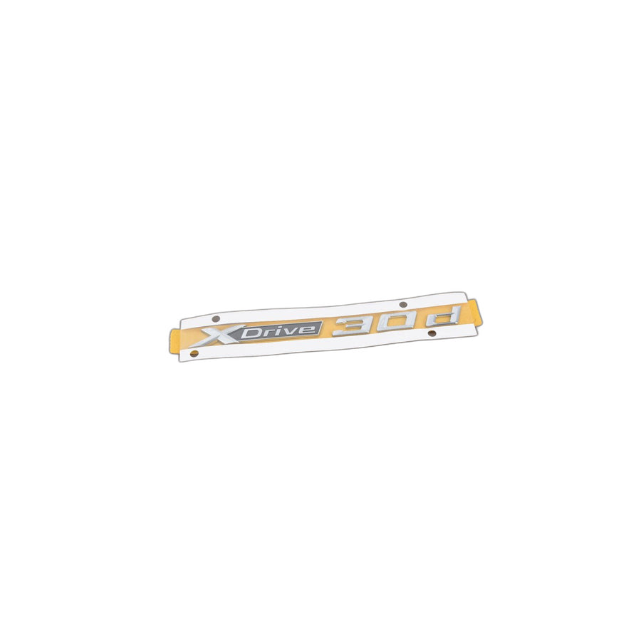 Genuine BMW 51147345063 F15 F16 Label X DRIVE 30D (Inc. X5) | ML Performance US Car Parts