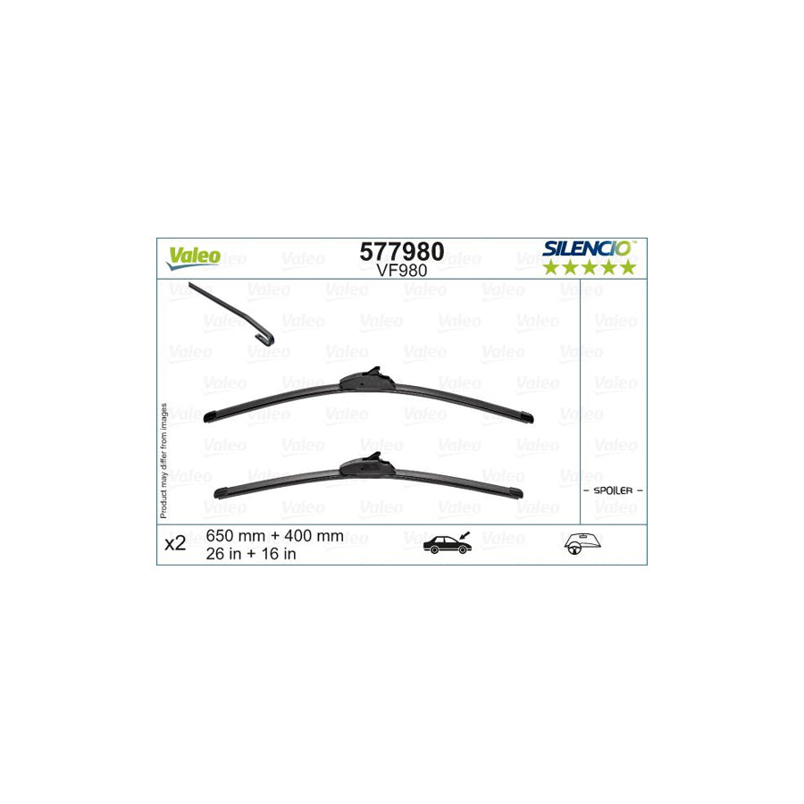 Valeo 577980 Wiper Blade | ML Performance US Car Parts