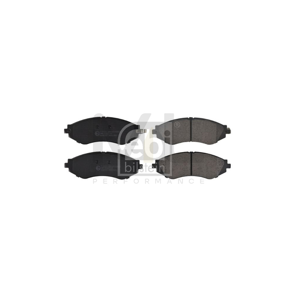 Febi Bilstein 16510 Brake Pad Set Front Axle, With Acoustic Wear Warning