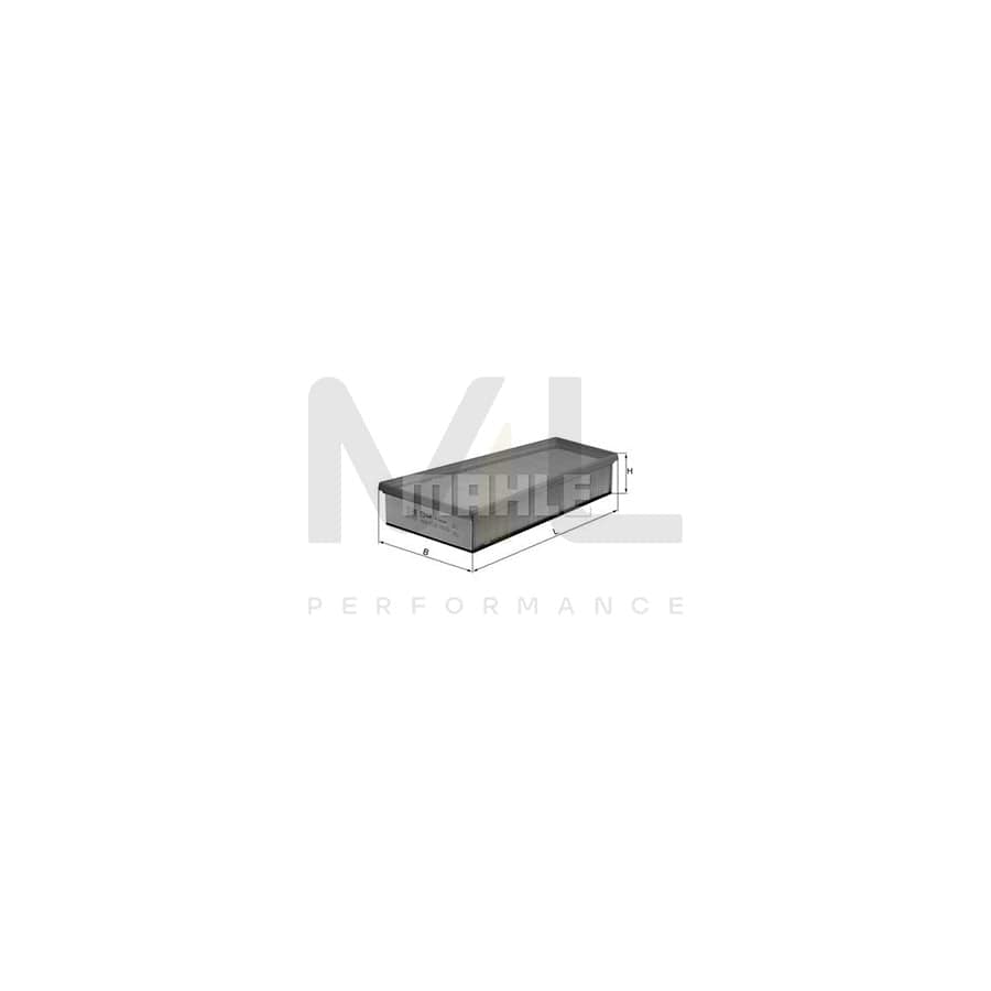 MAHLE ORIGINAL LX 1283 Air Filter Filter Insert | ML Performance Car Parts