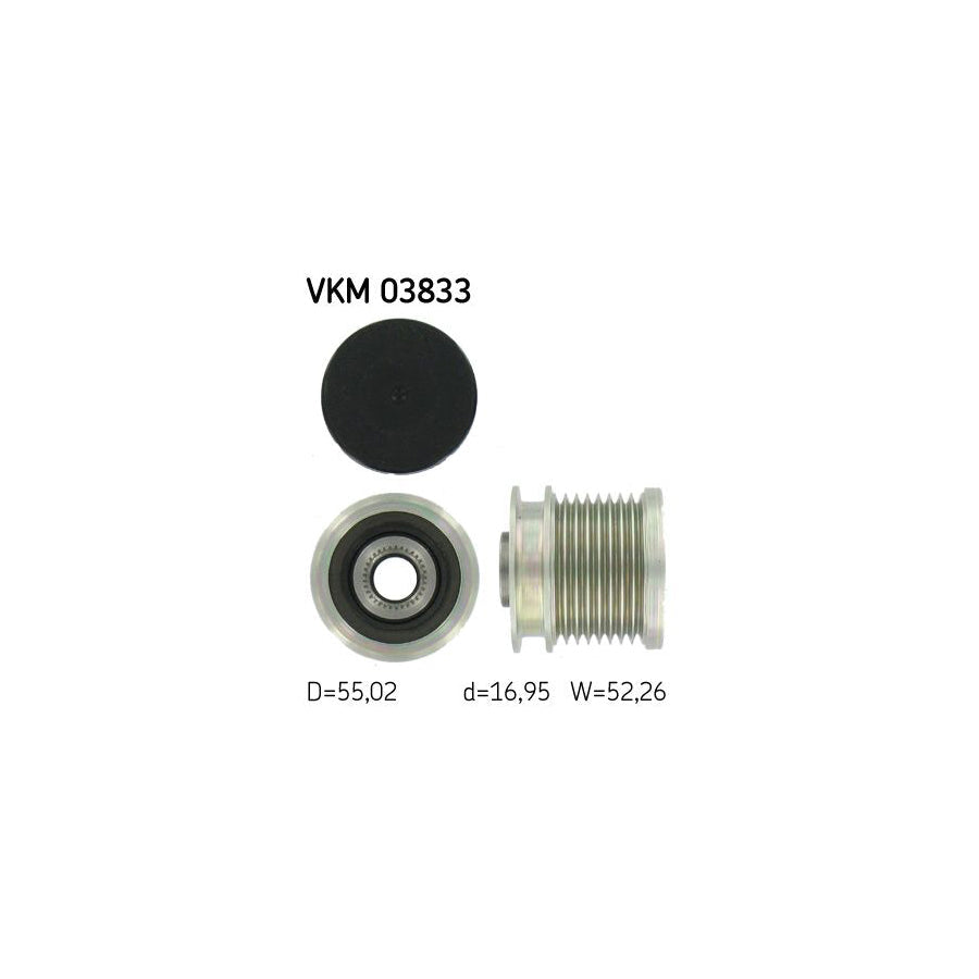 Skf Vkm 03833 Alternator Freewheel Clutch | ML Performance US Car Parts