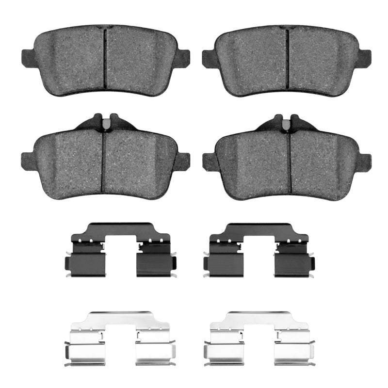 R1 Concepts R1 12-18 Mercedes-Benz GLE300D Rear Semi Met Pads & Hardware Kit