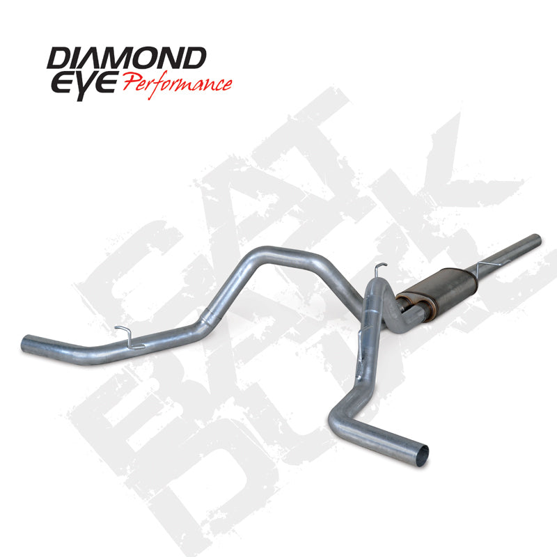 Diamond Eye Performance Diamond Eye KIT 3in Catback DUAL GAS SS FORD 5.4L F150 04-08