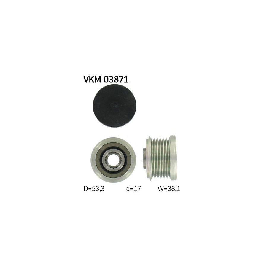 Skf Vkm 03871 Alternator Freewheel Clutch | ML Performance US Car Parts
