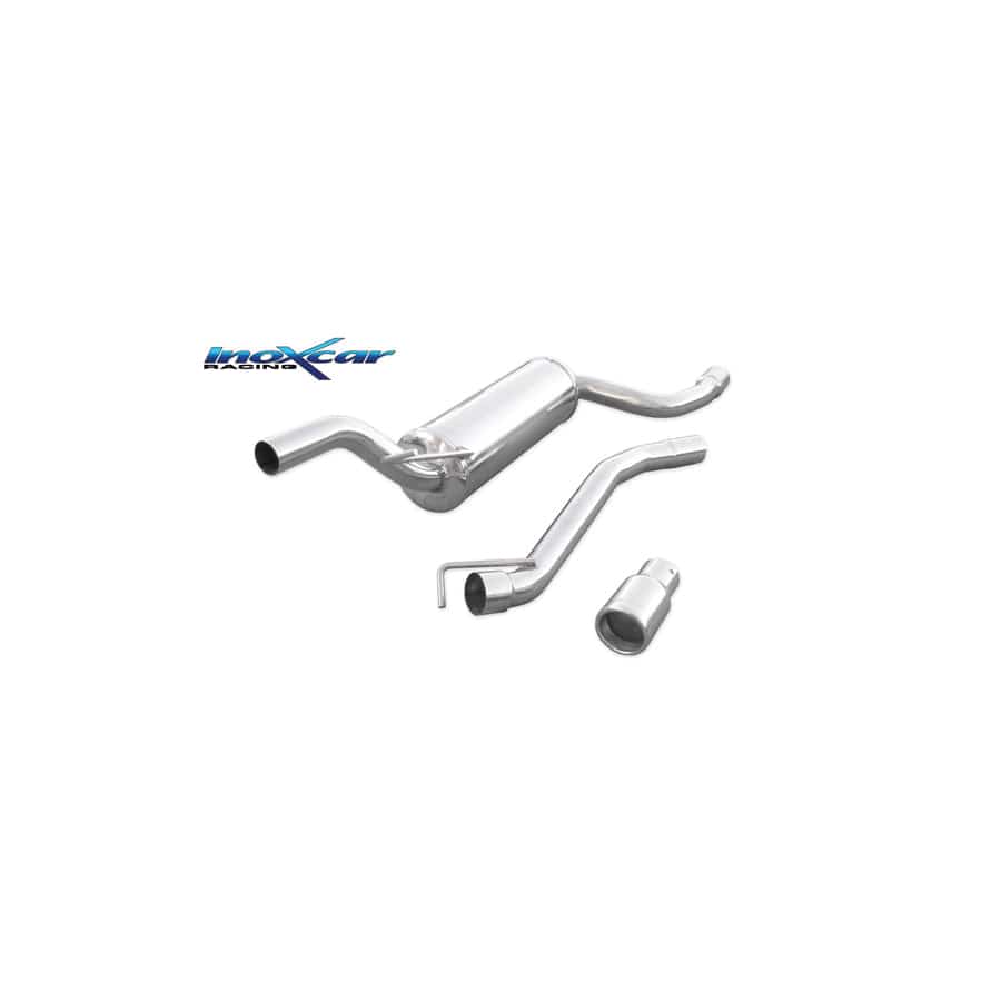 InoXcar FOFO.03.80 Ford Focus Stainless Steel Rear Exhaust
