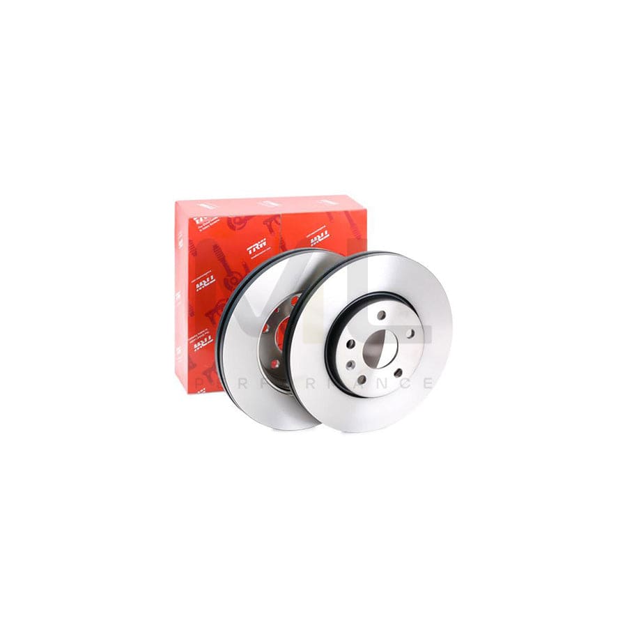 TRW DF7475 Brake Disc Vented, Painted | ML Performance Car Parts