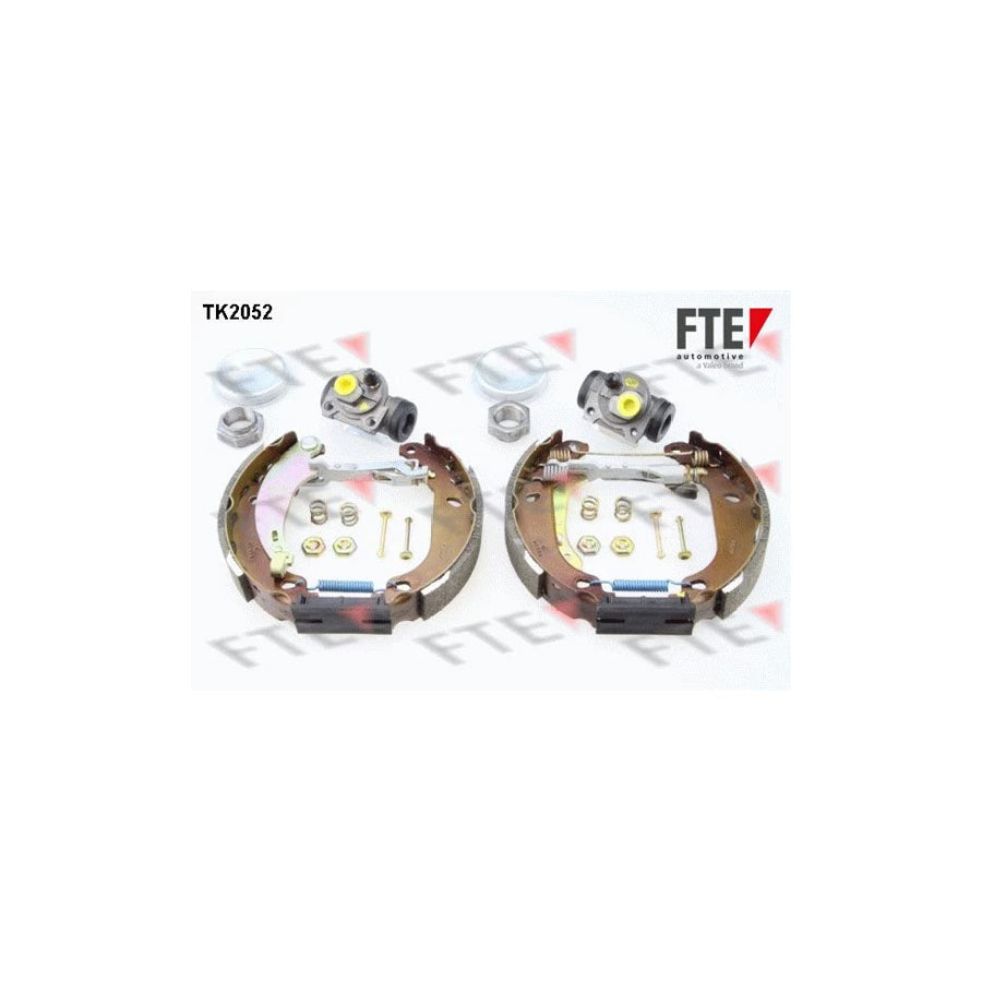FTE Tk2052 Brake Shoe Set for Peugeot 206