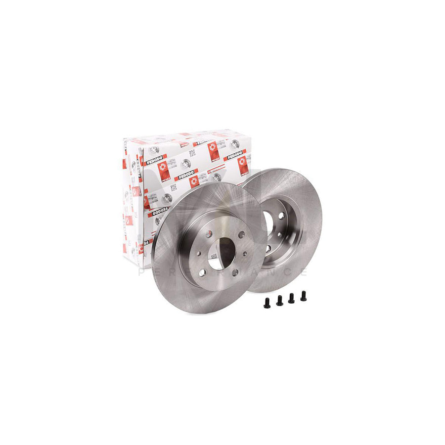 FERODO PREMIER DDF140 Brake Disc Solid, with bolts/screws | ML Performance Car Parts