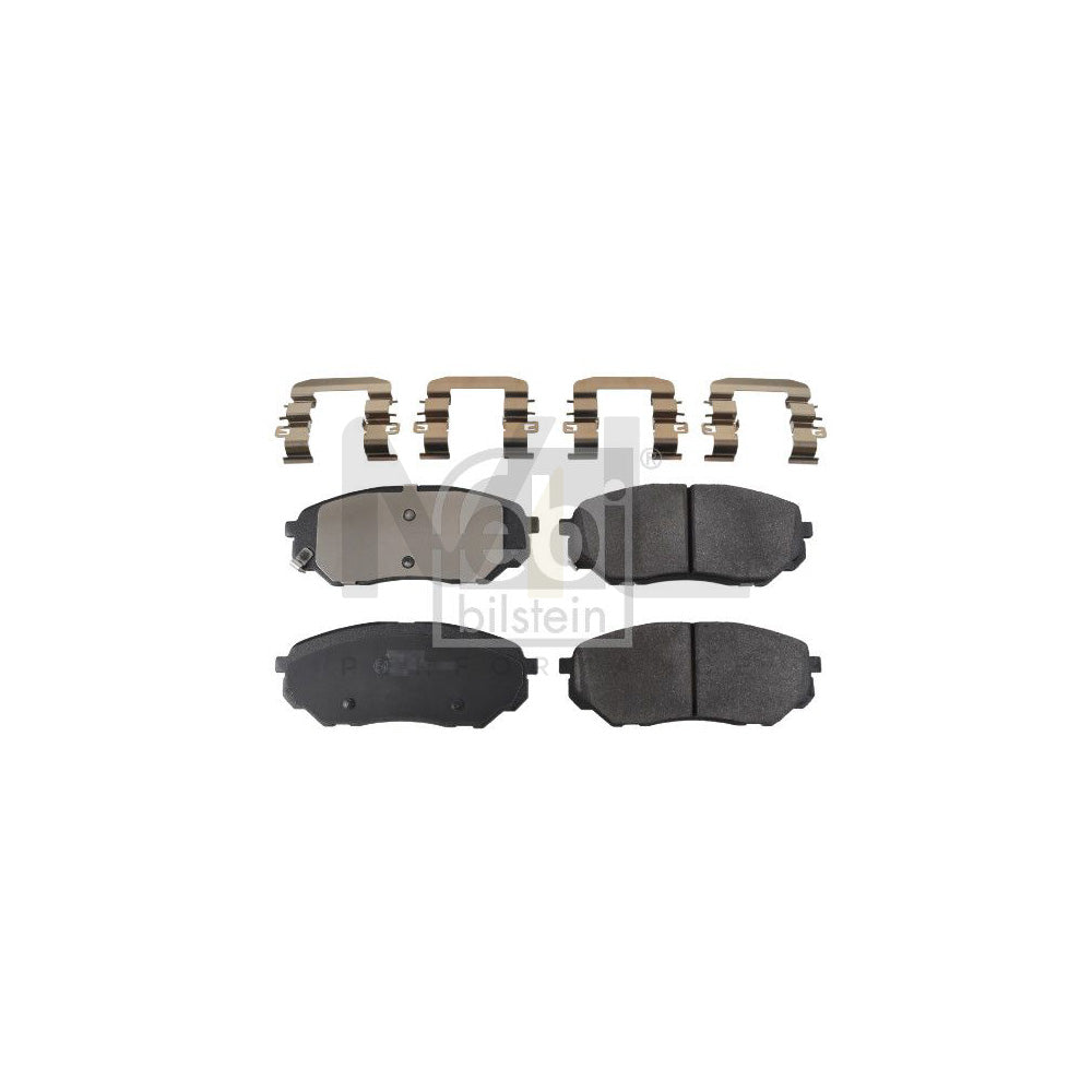 Febi Bilstein 116358 Brake Pad Set Front Axle, With Acoustic Wear Warning