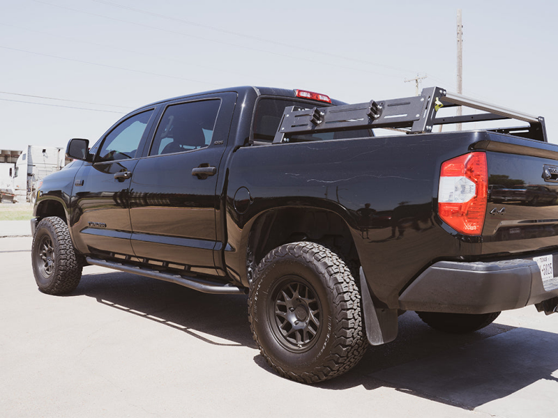 Cali Raised LED Cali Raised 14-24 Toyota Tundra Overland Bed Rack - Long Bed Mid Height Rack
