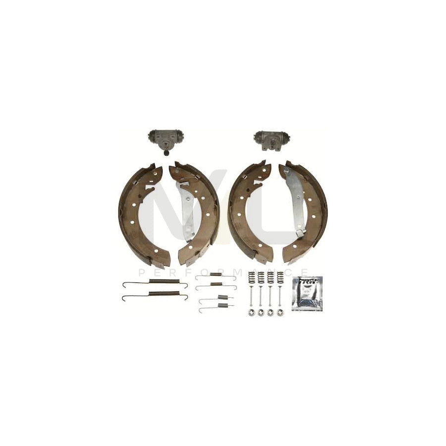 TRW Brake Kit BK1234 Brake Shoe Set with wheel brake cylinder | ML Performance Car Parts