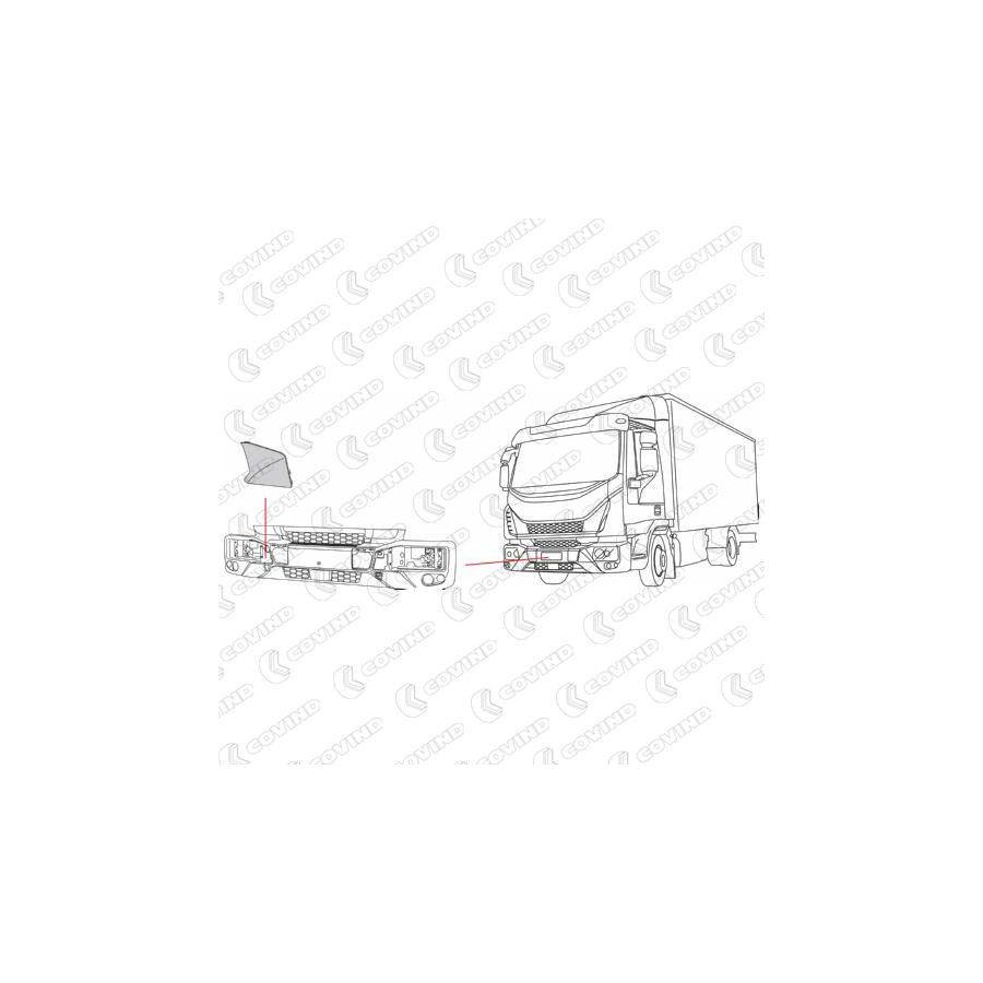 Covind 195/ 88 Cover, Bumper