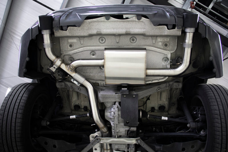 Dinan 16-23 BMW X1/X2 xDrive28i (F48/F39) Valved Axleback Exhaust System - Black Tips