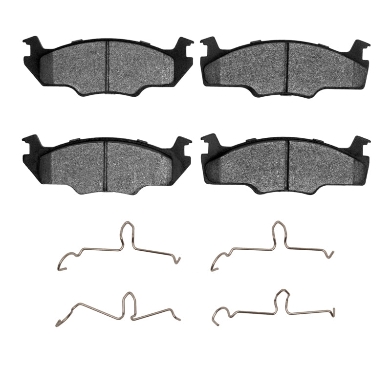 R1 Concepts R1 80-84 Volkswagen Rabbit Convertible Front Semi Met Pads & Hardware Kit