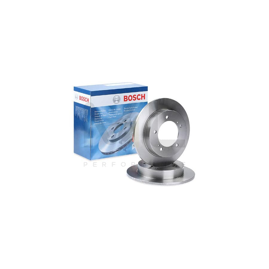 BOSCH 0 986 478 539 Brake Disc Solid, Oiled | ML Performance Car Parts