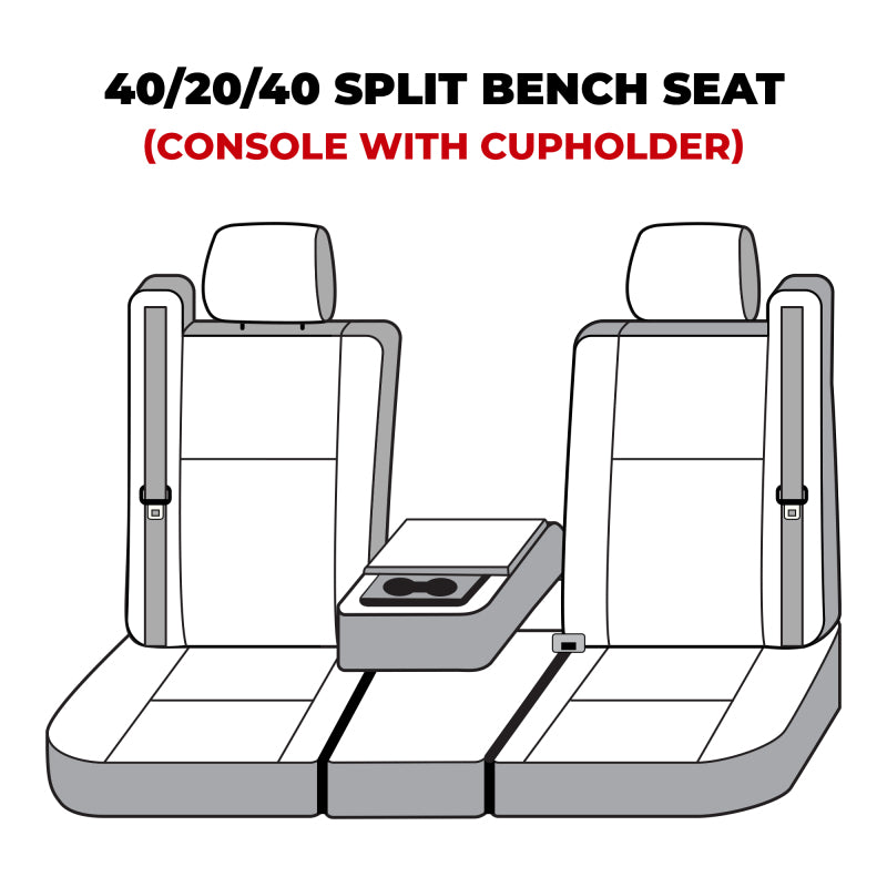 Covercraft 01-06 Ford Super Polycotton SeatSaver Custom Front Row Seat Covers - Charcoal