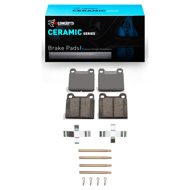 R1 Concepts R1 67-91 Mercedes-Benz 220 Rear Ceramic Pads & Hardware Kit