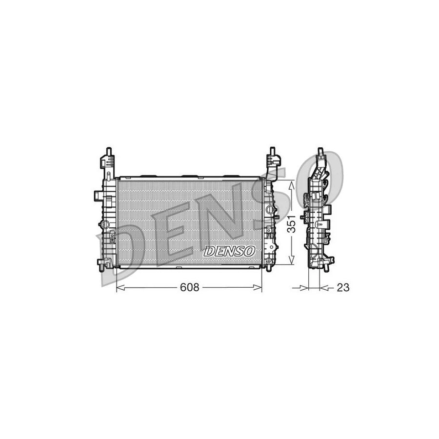 DENSO DRM20093 Engine Radiator