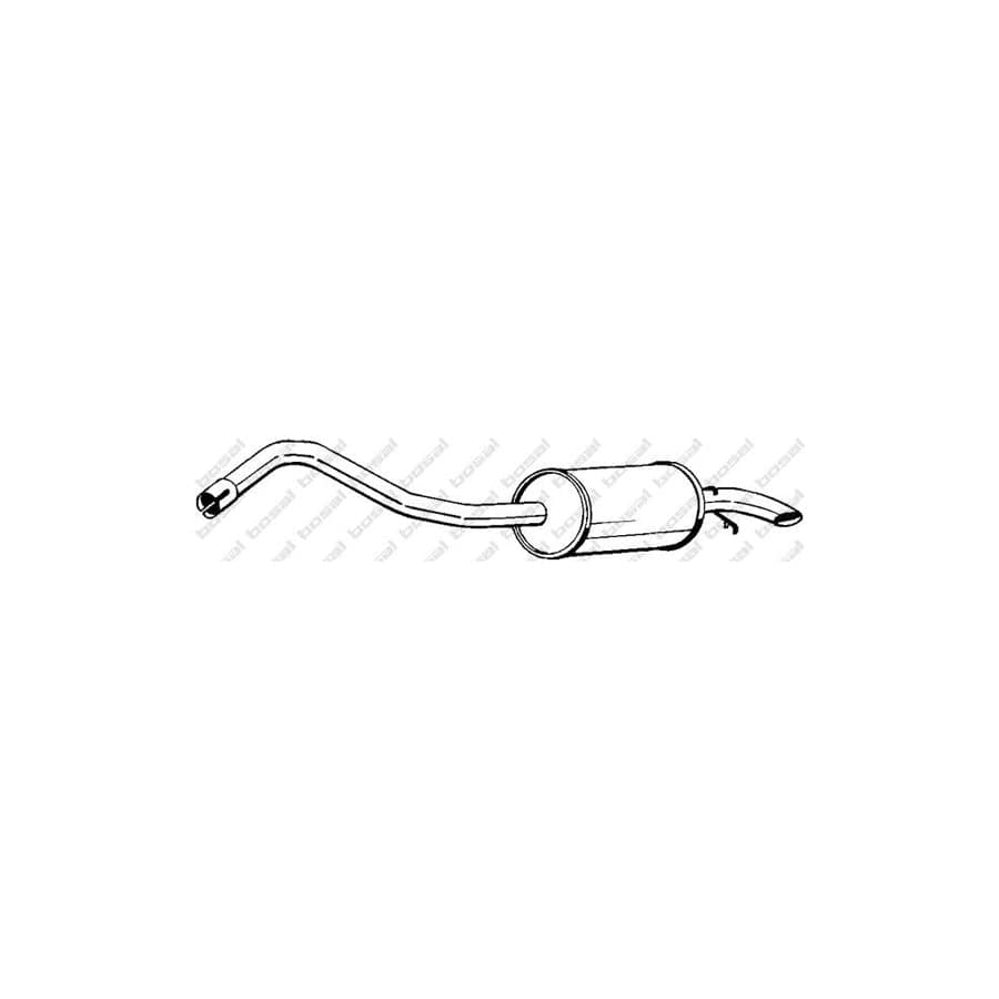 Bosal 154-921 Rear Silencer