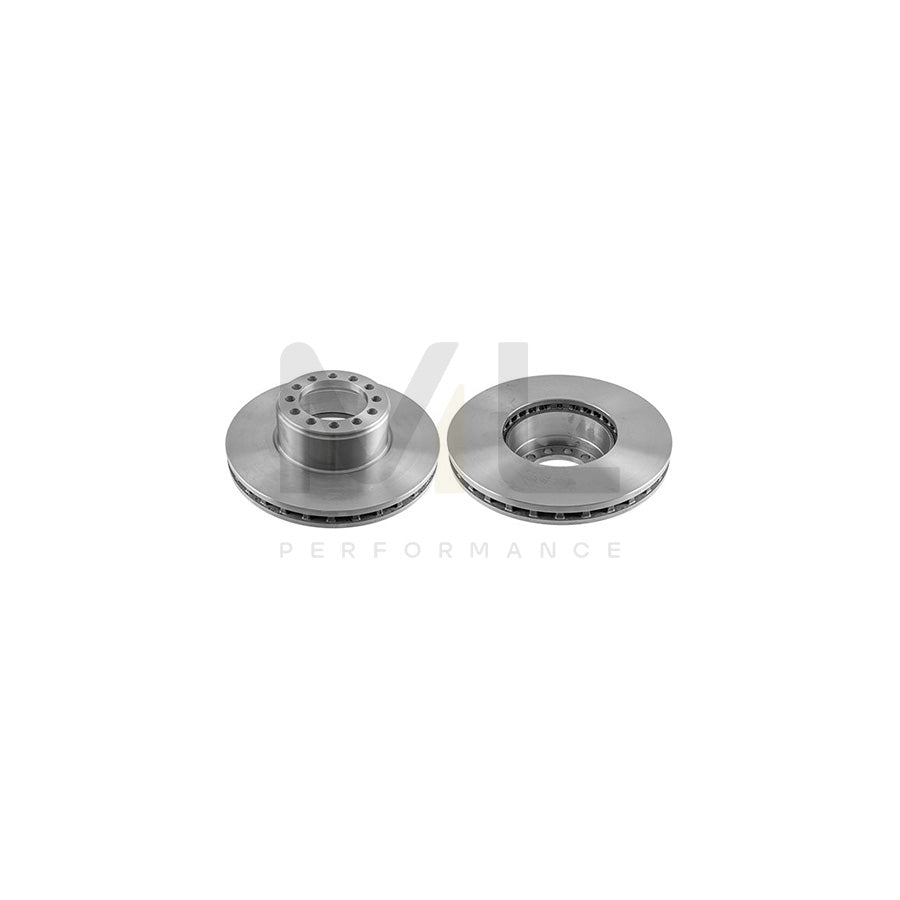 TRW DF5080S Brake Disc Front Axle, Vented | ML Performance Car Parts